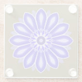 BLUME GIFT FÜR MAMA SCHWESTER-FREUNDLEHRER GLASUNTERSETZER (Rückseite)