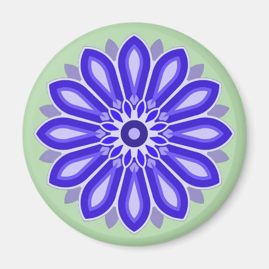 BLUME GIFT FÜR MAMA SCHWESTER-FREUNDLEHRER MAGNET (Vorne)