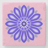 BLUME GIFT FÜR MAMA SCHWESTER-FREUNDLEHRER STEINUNTERSETZER (Vorderseite)