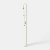 Blume Giraffe iPhone Case 16 Hülle (Linke Seite)