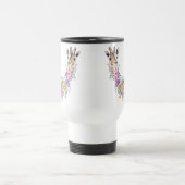 Blume Giraffe Travel Mug Reisebecher (Mittel)