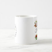 Blume Girl Floral Rose Bouquet Tasse (Mittel)
