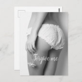 Blume Girl Print Postkarte (Vorne/Hinten)