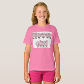Blume Girl T - Shirt (Vorne ganz)