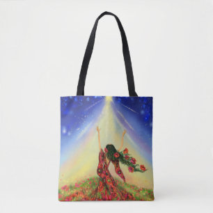 Blume Girl Tote Beutel Frühjahr Tasche