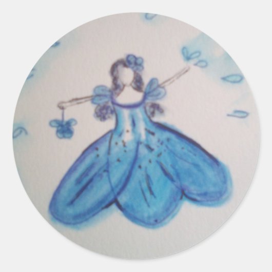 Blume Girls Wedding Sticker (Vorderseite)