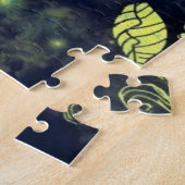 Blume Gitarre Kunst - Romantischer Klang Puzzle (Seite)