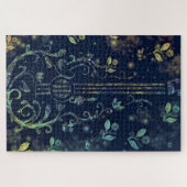 Blume Gitarre Kunst - Romantischer Klang Puzzle (Horizontal)