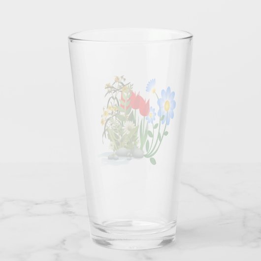 Blume Glas (Rückseite)