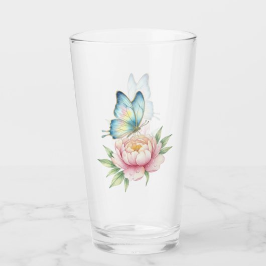 Blume Glas (Vorderseite)