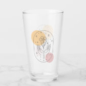 Blume Glas (Rückseite)