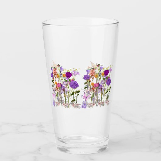 Blume Glas (Vorderseite)