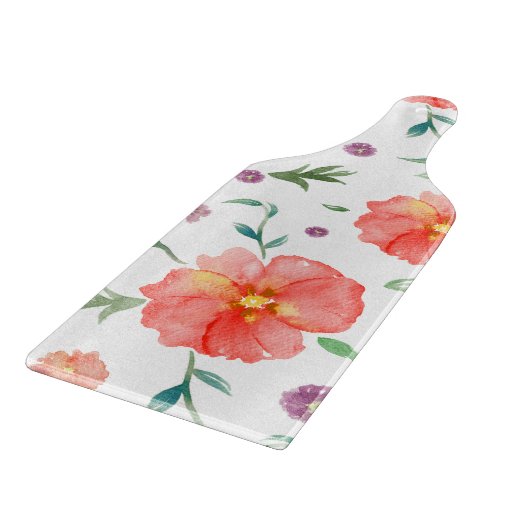 Blume Glass Cutting Board - Couple's Kitchen Gift Schneidebrett (Ecke)