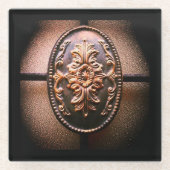 Blume Glasuntersetzer (Vorderseite)