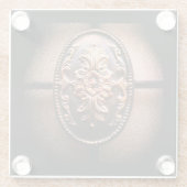 Blume Glasuntersetzer (Rückseite)