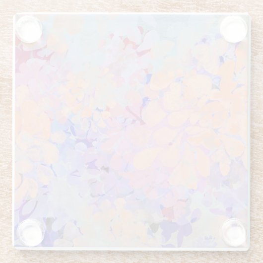 Blume Glasuntersetzer (Rückseite)