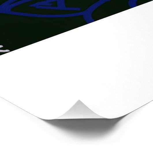 Blume-Glossar Poster (Ecke)