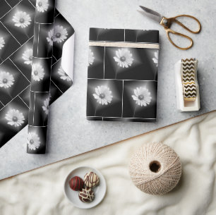 Blume-Glühen Geschenkpapier