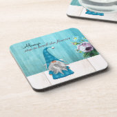 Blume Gnome Getränkeuntersetzer (Linke Seite)