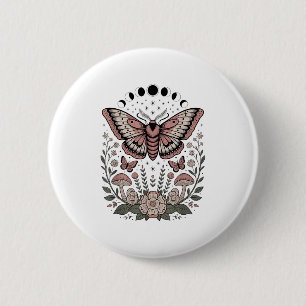 Blume Goblincore Moth Butterfly Monophons Cotta Button