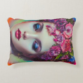 Blume Goddess Dekokissen