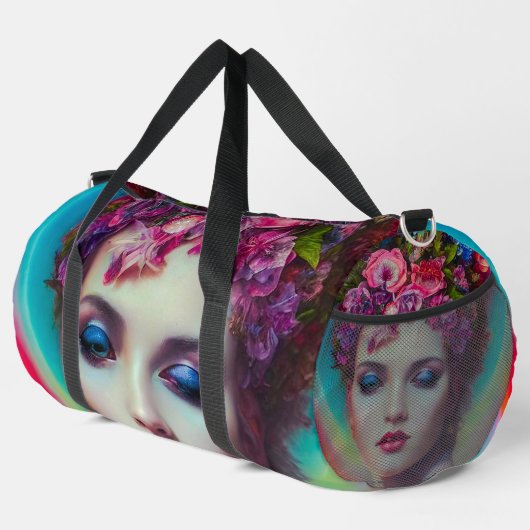 Blume Goddess Duffle Bag (Rechte Ecke)