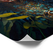 Blume Goddess Fantasy Art Poster (Ecke)