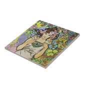 Blume Goddess Fliese (Seite)