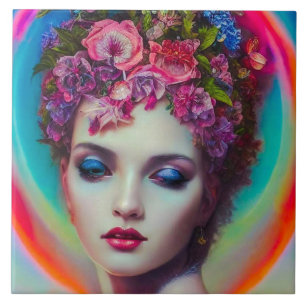 Blume Goddess Fliese