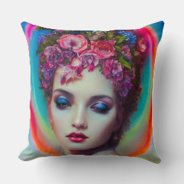 Blume Goddess Kissen