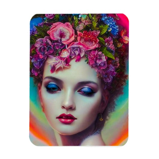 Blume Goddess Magnet (Vertikal)
