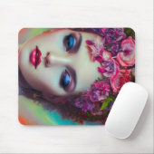 Blume Goddess Mousepad (Mit Mouse)