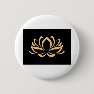 Blume Golden Golden Lotus Button