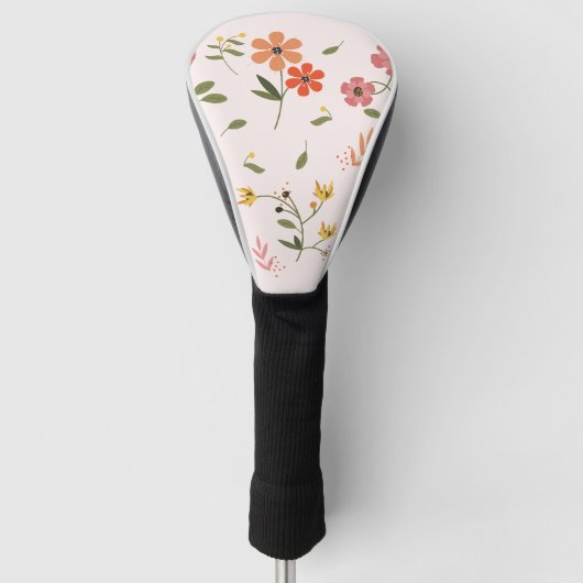 Blume Golf Headcover (Vorderseite)