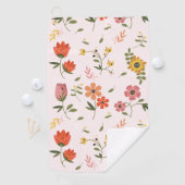 Blume Golfhandtuch (Insitu)
