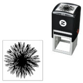 Blume Grafische Dekoration Permastempel (Beispiel)