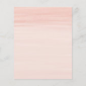 Blume Greenery Geometric Brautparty (Rückseite)