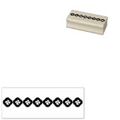 Blume Grenzkunst Briefmarke Gummistempel (Stempel)