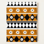 Blume Grenzstreifen Diamond-Boho Blumenmuster Planer (Rückseite)