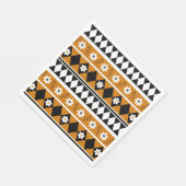 Blume Grenzstreifen Diamond-Boho Blumenmuster Serviette (Ecke)