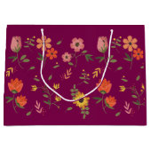 Blume Große Geschenktüte (Vorderseite)