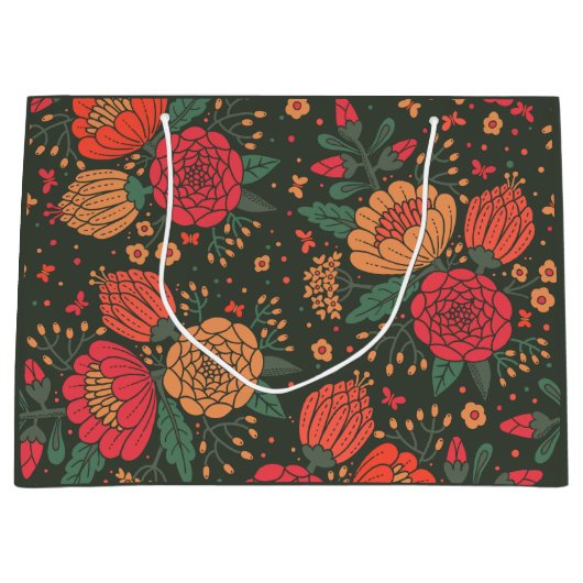 Blume Große Geschenktüte (Vorderseite)