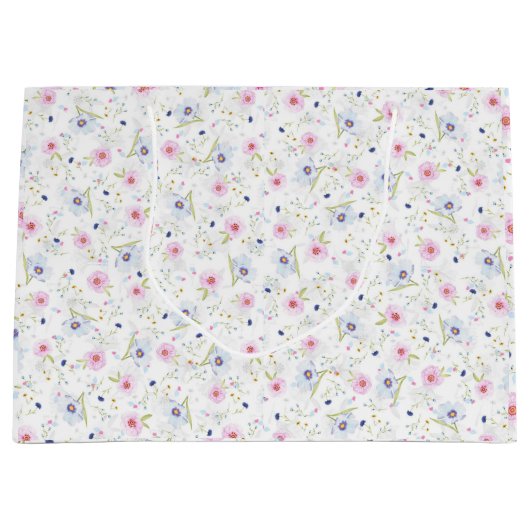 Blume Große Geschenktüte (Vorderseite)