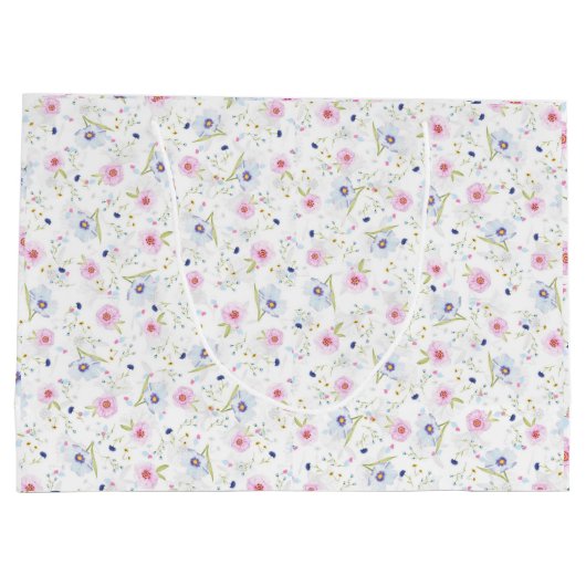 Blume Große Geschenktüte (Rückseite)