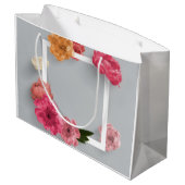 Blume Große Geschenktüte (Rückseite Schrägansicht)