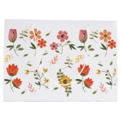 Blume Große Geschenktüte (Rückseite)