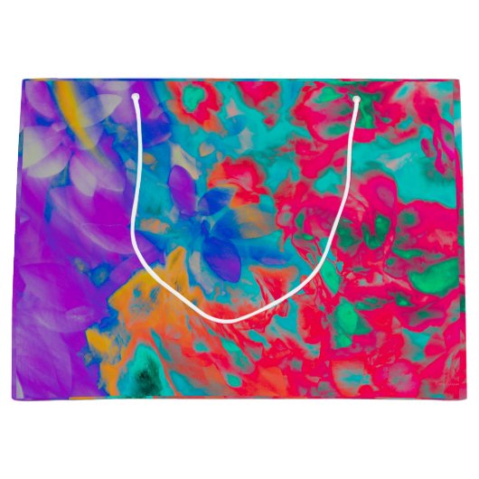 Blume Große Geschenktüte (Vorderseite)