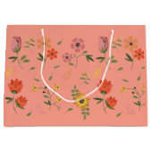 Blume Große Geschenktüte (Vorderseite)