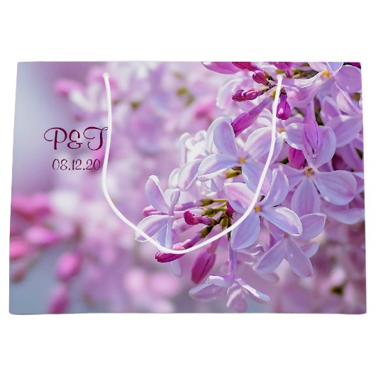 Blume Große Geschenktüte (Vorderseite)