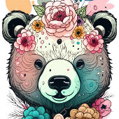 Blume Große Größe T-Shirt